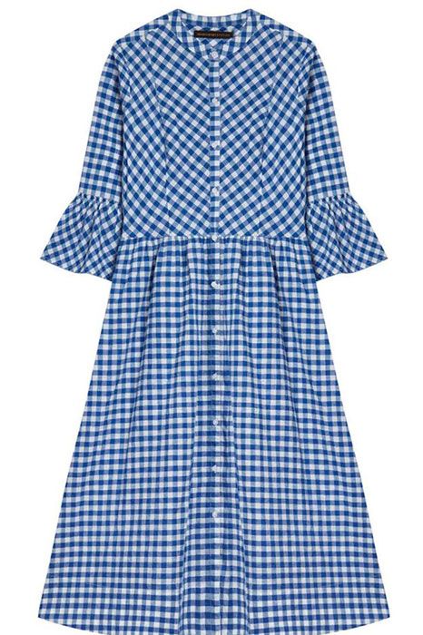 Primark checkered dress best sale