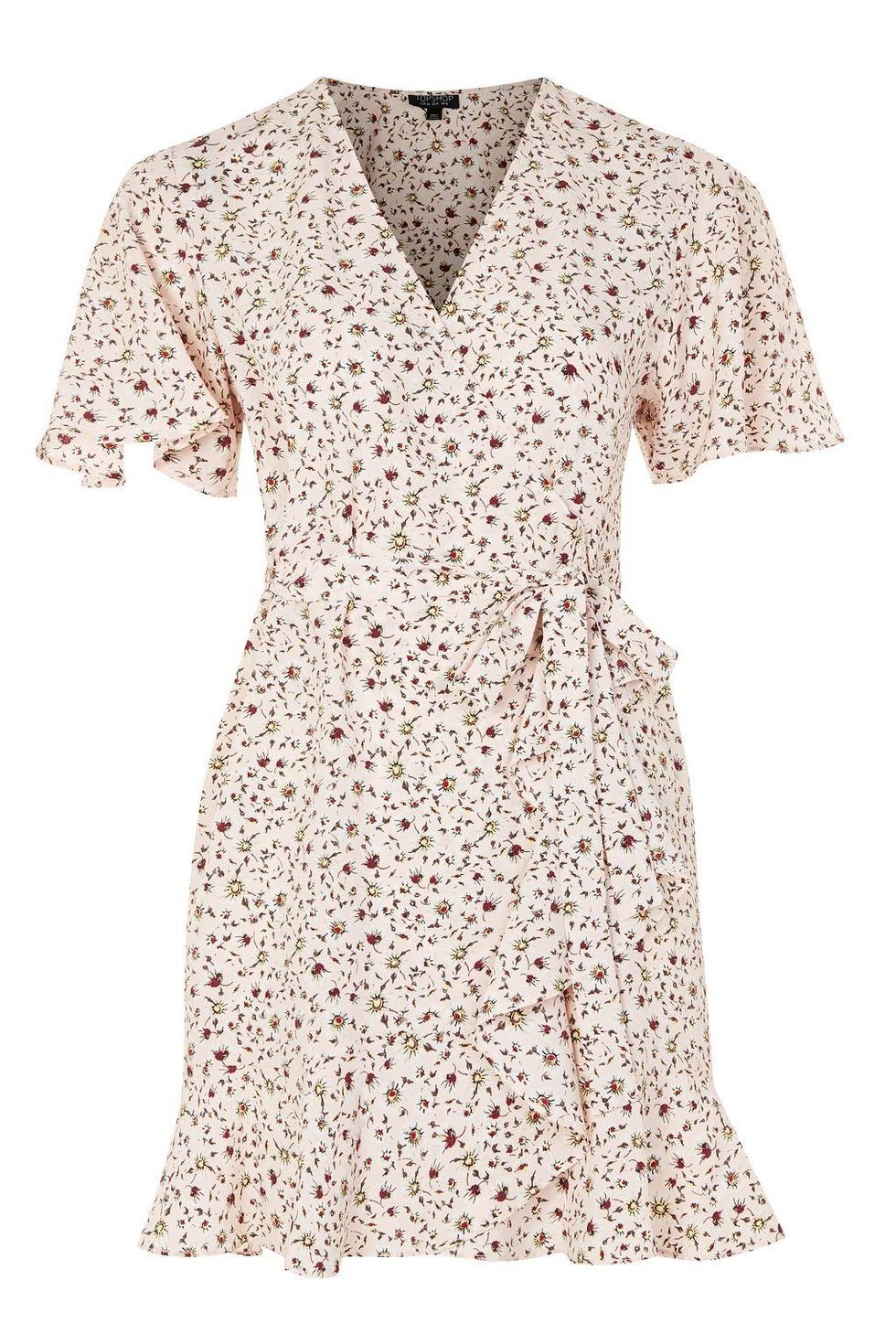 Clothing, Day dress, Dress, White, Sleeve, Pink, Cocktail dress, Neck, Beige, 