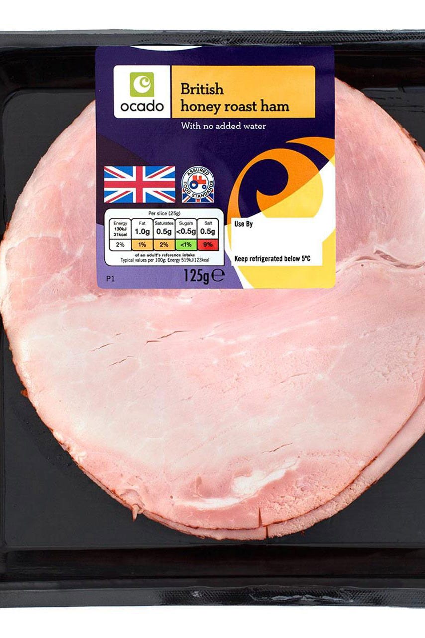 Ham, Back bacon, Turkey ham, Flesh, 