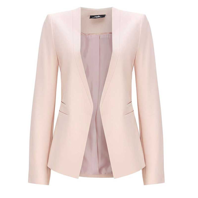 Clothing, Product, Coat, Collar, Sleeve, Textile, Outerwear, White, Blazer, Pattern, 