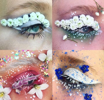Glitter, Eyelash, Lip, Eyebrow, Skin, Head, Eye, Beauty, Organ, Pink, 