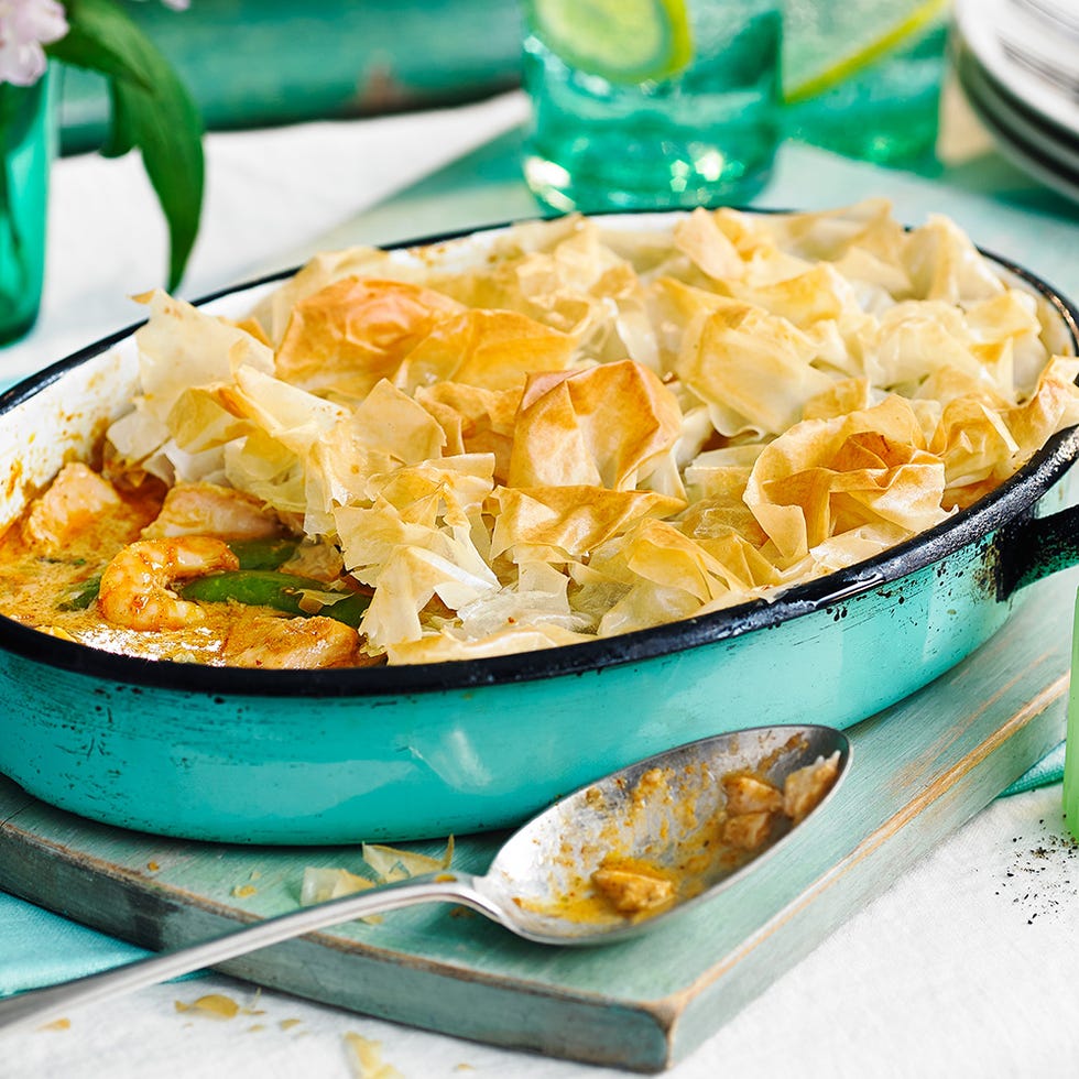 thai red curry fish pie