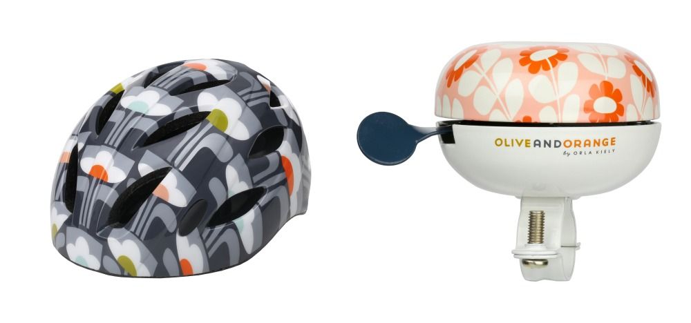 Orla kiely bicycle hot sale helmet