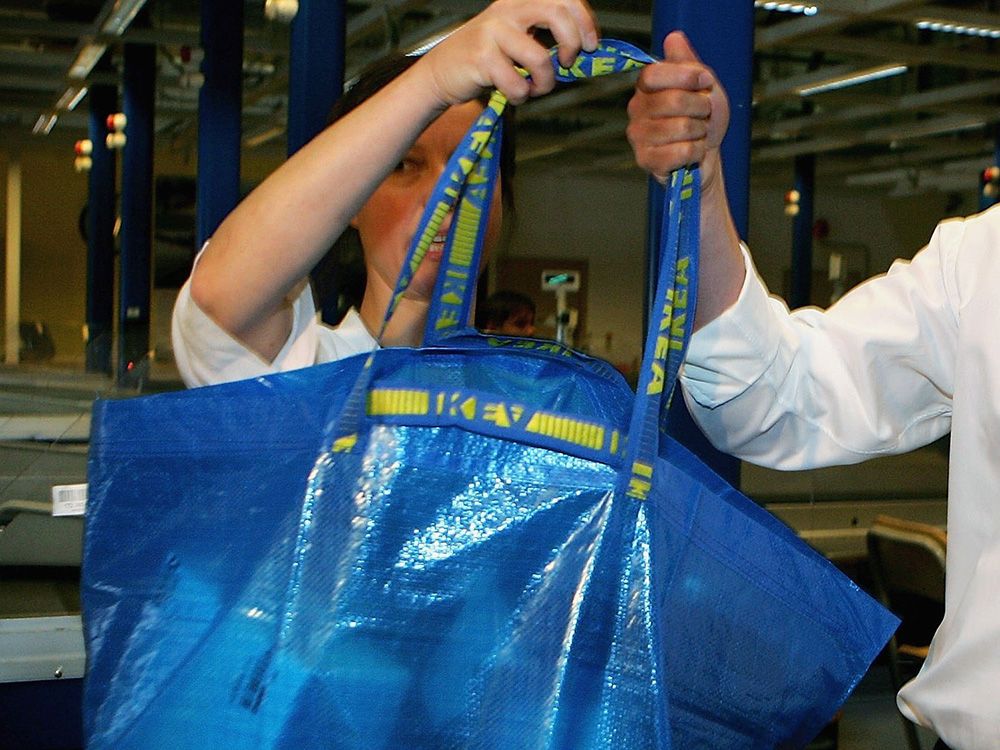 IKEA, in collaboration with Virgil Abloh, bag from the Marked