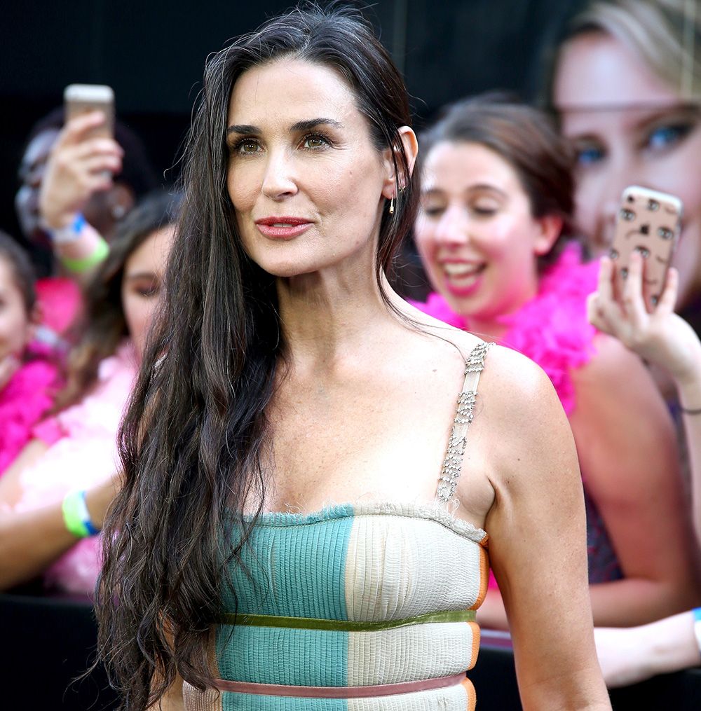 Demi Moore Rough Night New York premiere - Dior dress