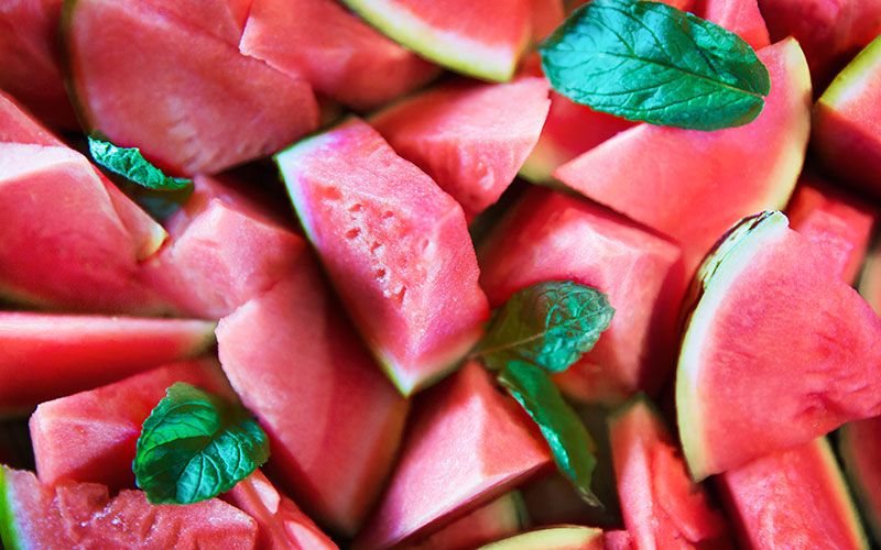 Watermelon, Food, Natural foods, Melon, Sweetness, Pink, Fruit, Citrullus, Plant, Produce, 