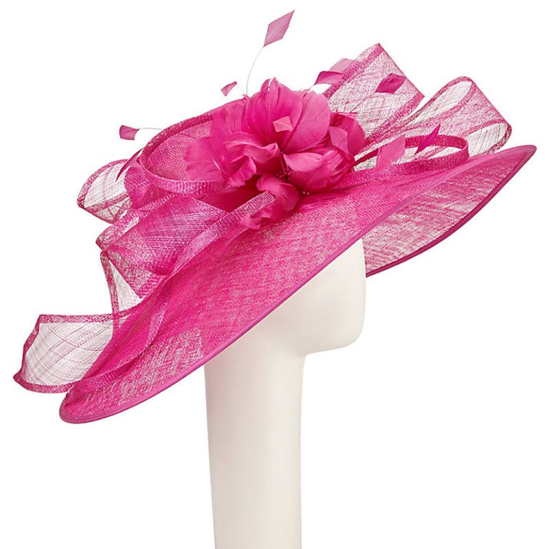 Pink, Clothing, Costume hat, Costume accessory, Headgear, Hat, Ribbon, Fashion accessory, Sun hat, Headpiece, 