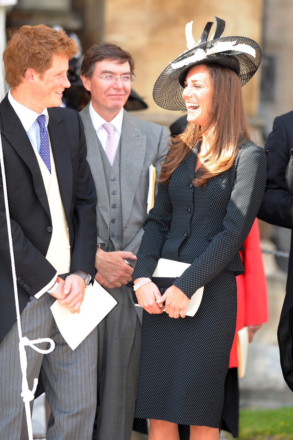 Suit, Event, White-collar worker, Formal wear, Headgear, Gesture, Official, 