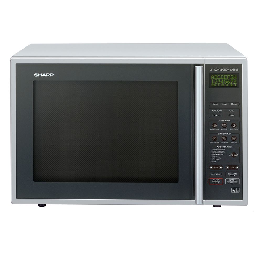Microwave oven, Home appliance, Kitchen appliance, Toaster oven, Oven, Technology, Electronic device, Screen, Small appliance, Display device, 