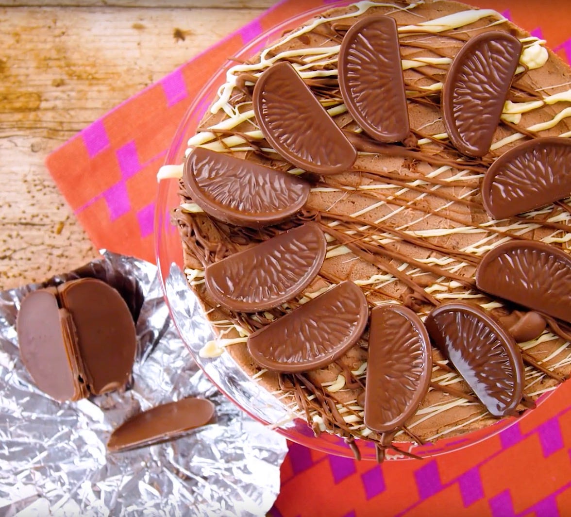 preview for Terry's Chocolate Orange Ice Cream Cake