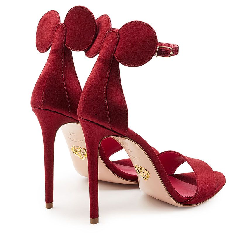 High heels, Footwear, Red, Basic pump, Magenta, Shoe, Sandal, Leg, Suede, Court shoe, 