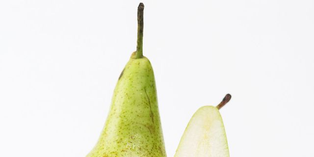 pear, Pear, Yellow, Food, White, Natural foods, Woody plant, Produce, Whole food, Fruit, 