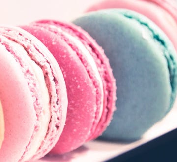 Macaroon, Pink, Food, Sweetness, Buttercream, Dessert, Cake, Cuisine, 