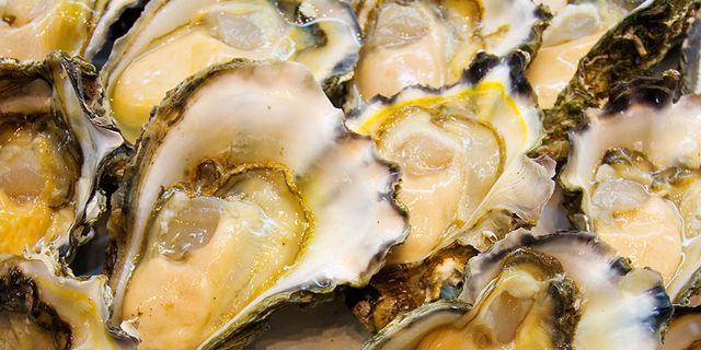 Oyster, Seafood, Food, Bivalve, Oysters rockefeller, Dish, Shellfish, Delicacy, Abalone, Molluscs, 