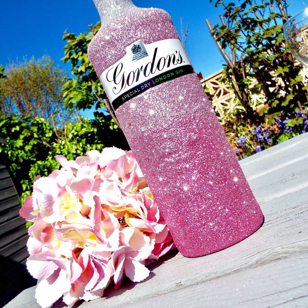 You can buy glittery gin bottles and we want one in colour