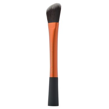 Brush, Makeup brushes, Orange, Tool, Material property, Cosmetics, 