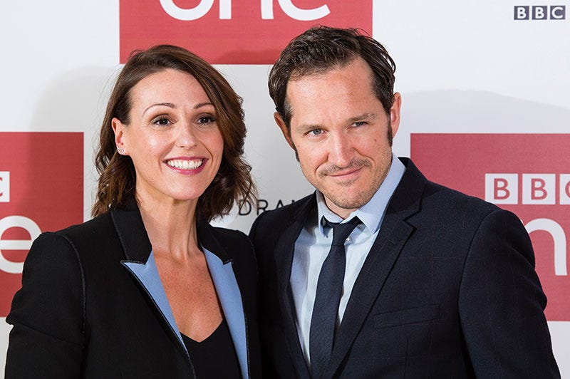 Suranne Jones shares behind-the-scenes pictures of Doctor Foster filming