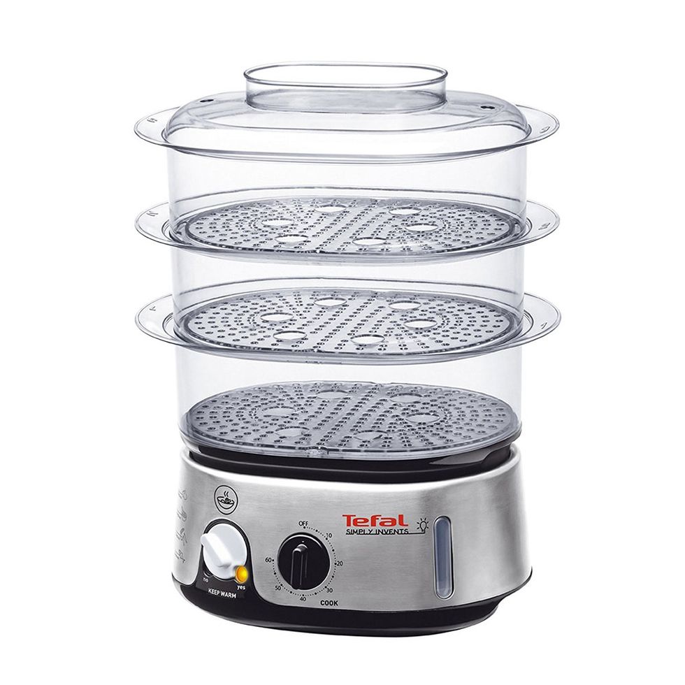Food steamer, Product, Kitchen appliance, Home appliance, Cooktop, Food dehydrator, Small appliance, Cookware and bakeware, Hot plate, Crock, 