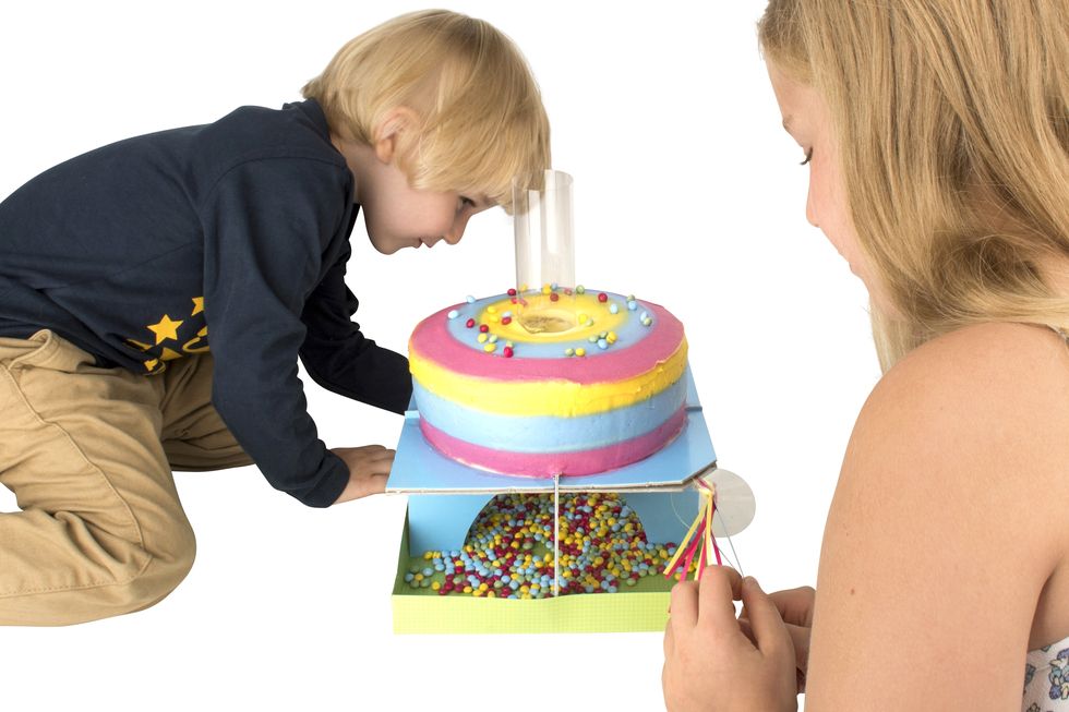Cake, Child, Birthday cake, Cake decorating, Buttercream, Birthday, Play, Toddler, Baked goods, Icing, 