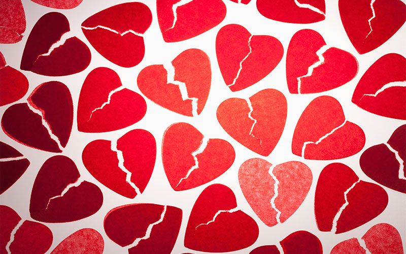 Red, Heart, Pattern, Love, Carmine, 