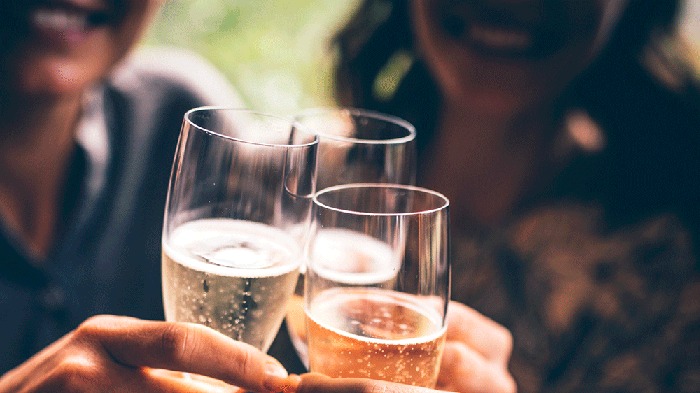 Which glass should you drink Champagne from?