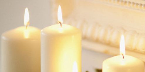 Candle, Lighting, Wax, Flameless candle, Unity candle, Interior design, Candle holder, Flame, 