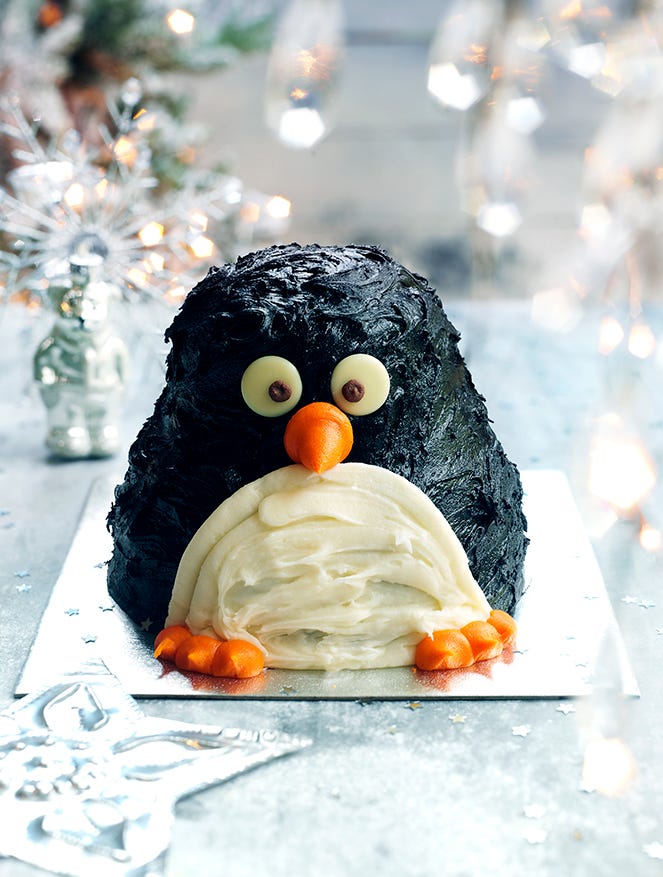 Flightless bird, Penguin, Bird, Comfort food, Cake decorating, appetizer, Dessert, Cake, Recipe, Food, 