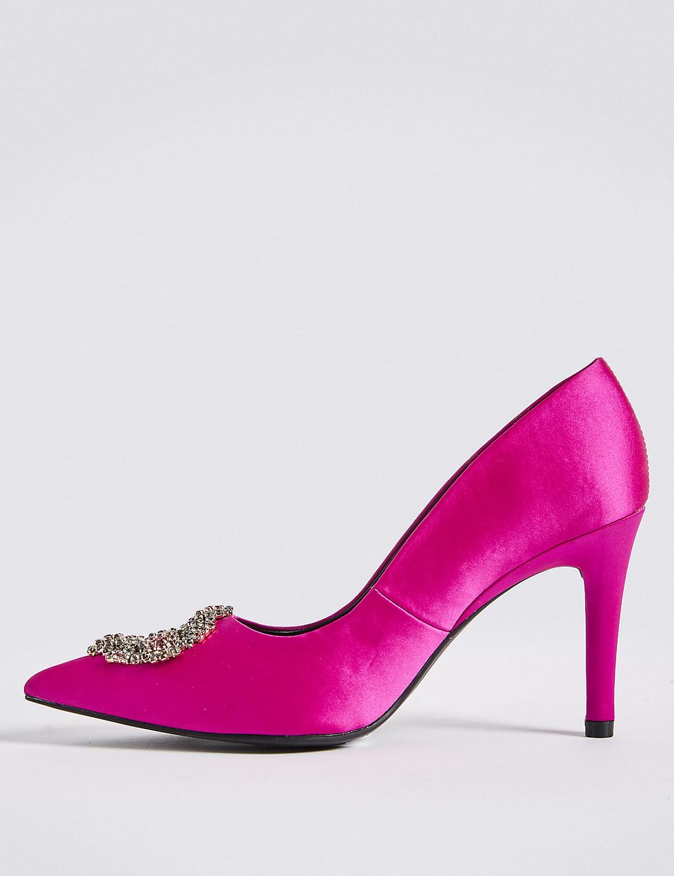 Footwear, High heels, Pink, Magenta, Basic pump, Violet, Shoe, Purple, Court shoe, Fashion accessory, 