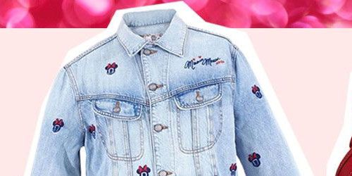 Clothing, White, Denim, Collar, Outerwear, Sleeve, Jeans, Jacket, Pink, Textile, 
