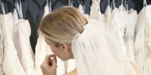 Hair, Dress, Bridal accessory, Clothing, Veil, Hairstyle, Wedding dress, Shoulder, Bridal veil, Gown, 