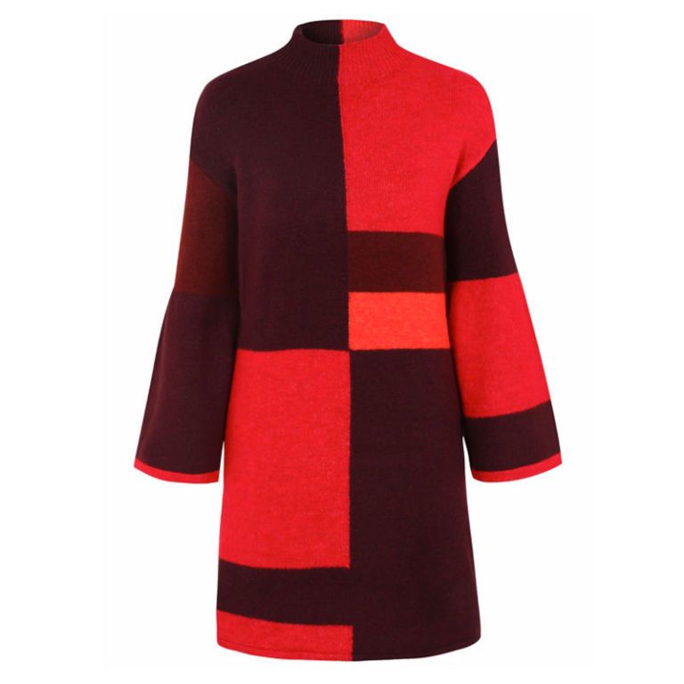 Clothing, Coat, Outerwear, Red, Overcoat, Sleeve, Trench coat, Collar, A-line, Wool, 