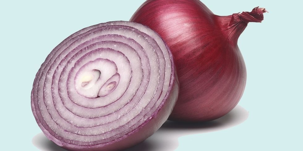 Red onion, Onion, Vegetable, Shallot, Food, Allium, Plant, Produce, Amaryllis family, Root vegetable, 