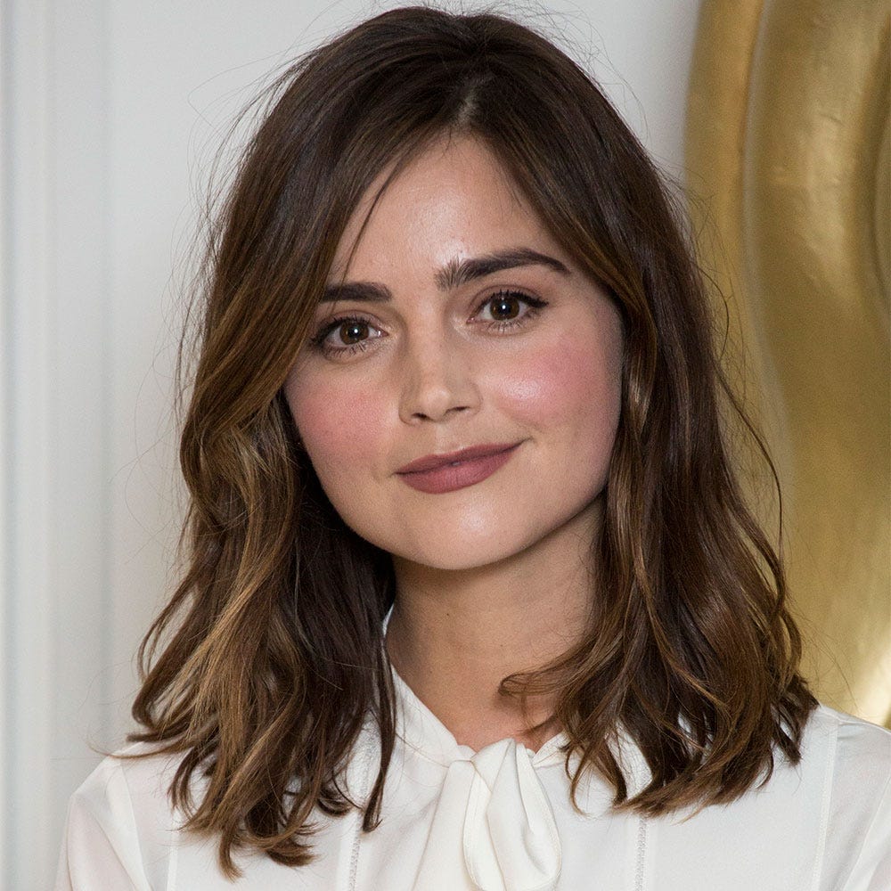 Jenna Coleman wears tartan skirt to BAFTA Breakthough 2017 at the ...