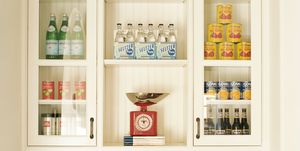 shelf, product, shelving, furniture, display case, room, cabinetry, drink, interior design, glass bottle,