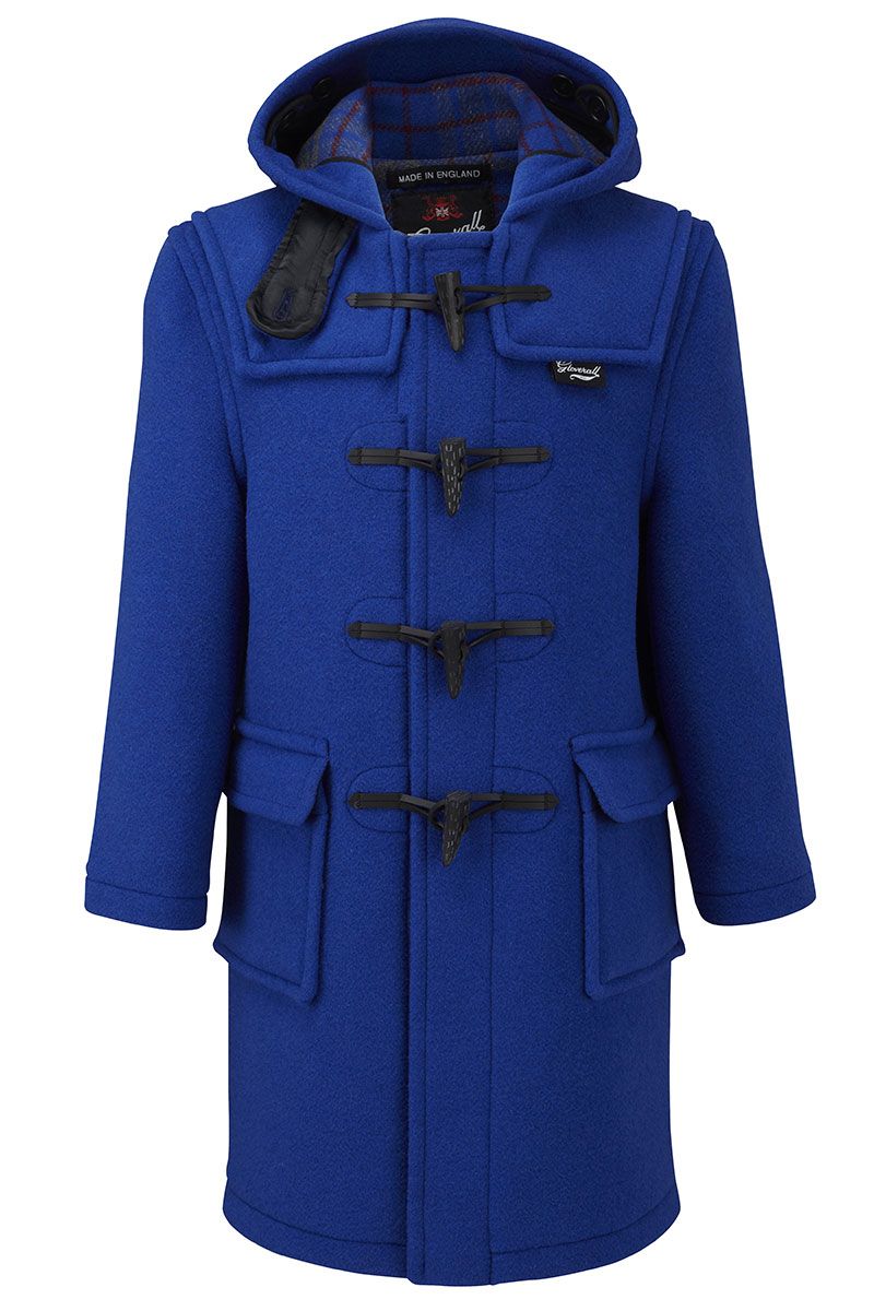 Clothing, Cobalt blue, Blue, Outerwear, Coat, Jacket, Electric blue, Sleeve, Hood, Parka, 