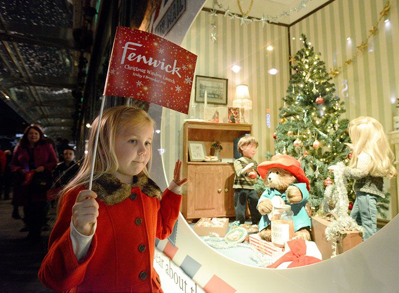 Fenwick unveils Christmas window display