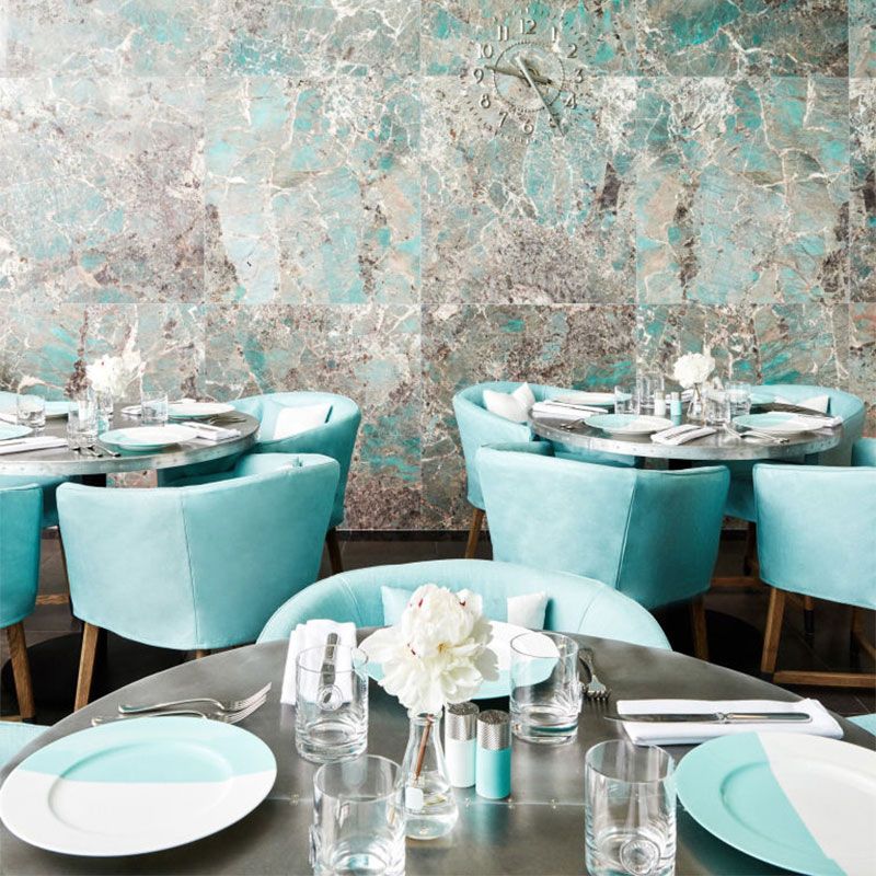Aqua, Blue, Turquoise, Teal, Green, Turquoise, Table, Room, Restaurant, Furniture, 