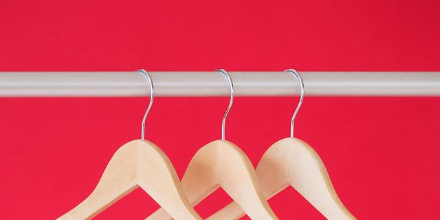 Red, Clothes hanger, Line, 