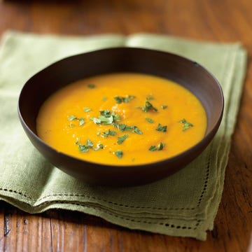 Carrot and coriander soup