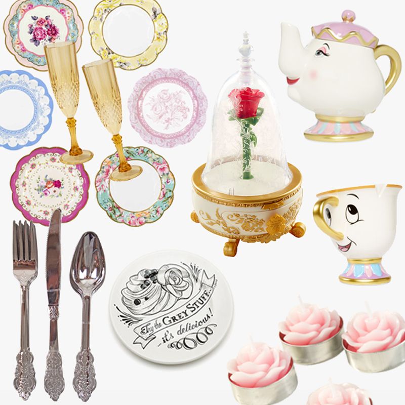 Pink, Tableware, Party favor, Cutlery, 