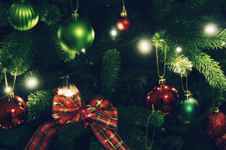 Christmas ornament, Christmas, Christmas decoration, Tree, Green, Christmas tree, Christmas eve, Spruce, Fir, Christmas lights, 