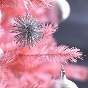 Pink Christmas trees