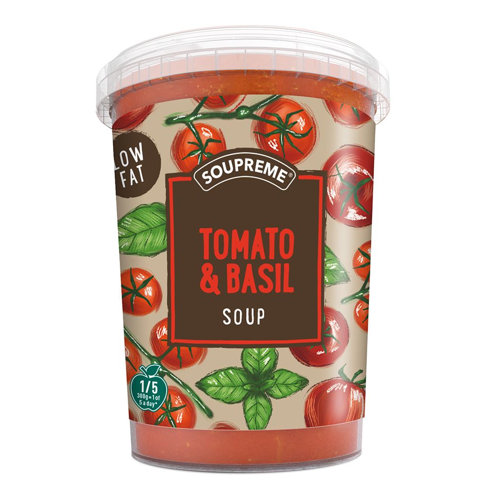 Tried and tested tomato and basil soup