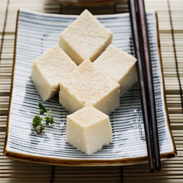 Food, Cuisine, Dish, Ingredient, Pecorino romano, Tofu, Agedashi tofu, Vegetarian food, Dairy, Recipe, 