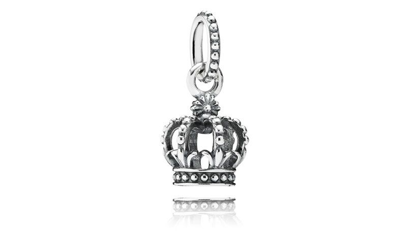 L'ombre Crown Small Necklace - Fabuleux Vous Jewellery