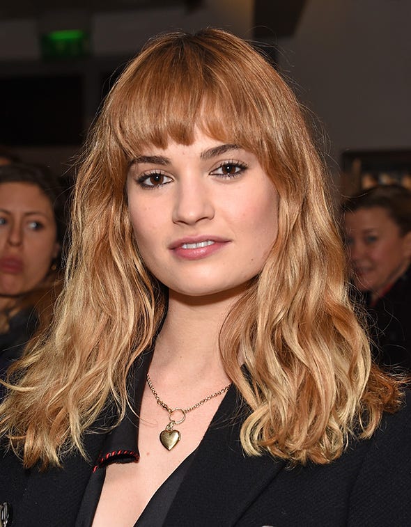 Hair, Face, Blond, Hairstyle, Eyebrow, Brown hair, Long hair, Layered hair, Bangs, Beauty, 