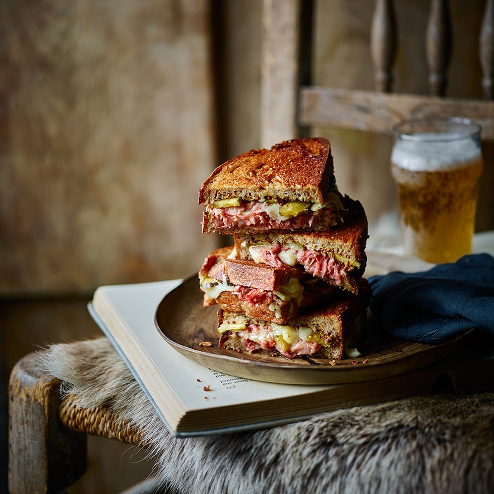 swiss grilled cheese sandwich