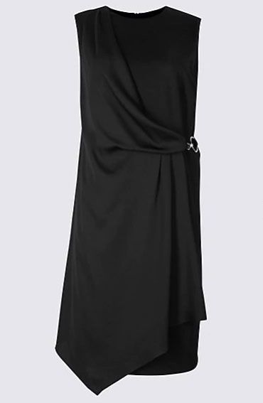 Clothing, Dress, Black, Cocktail dress, Little black dress, Day dress, Shoulder, Formal wear, Neck, Sheath dress, 