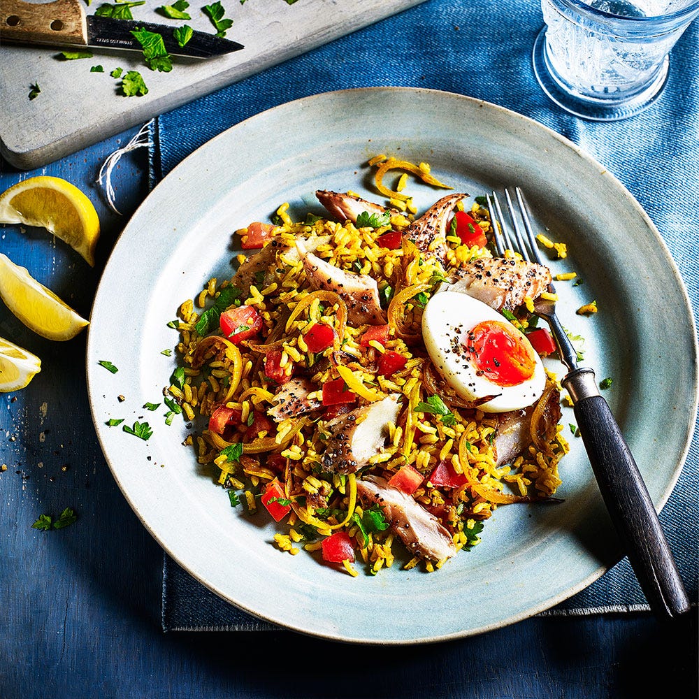 Smoked Mackerel Kedgeree