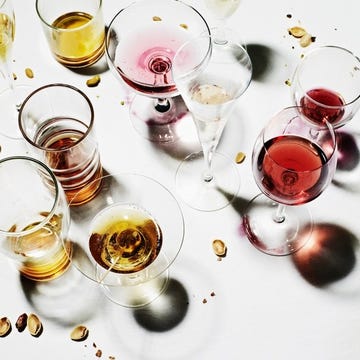 Drink, Wine glass, Drinkware, Stemware, Tableware, Red wine, Wine, Chinese herb tea, Wine cocktail, Distilled beverage, 